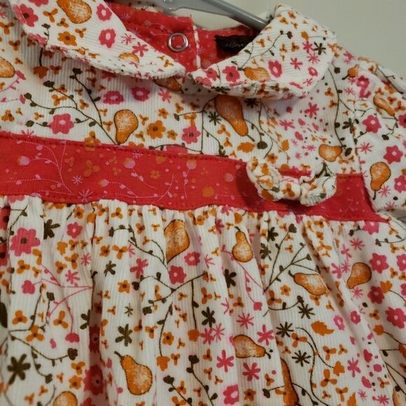 RABBIT MOON CORDUROY ONE PIECE OUTFIT SIZE 3-6 M - Picture 2 of 5